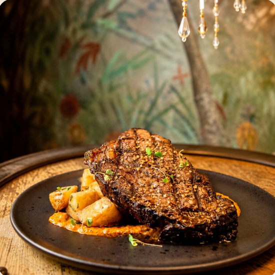 Carne premium do Le Marché Bistro